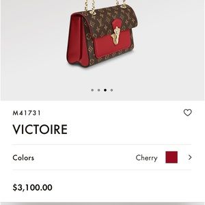 Louis vuitton m41731 victoire womans purse